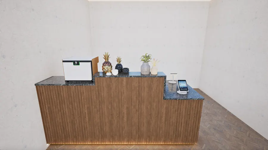 Rendering of custom counter