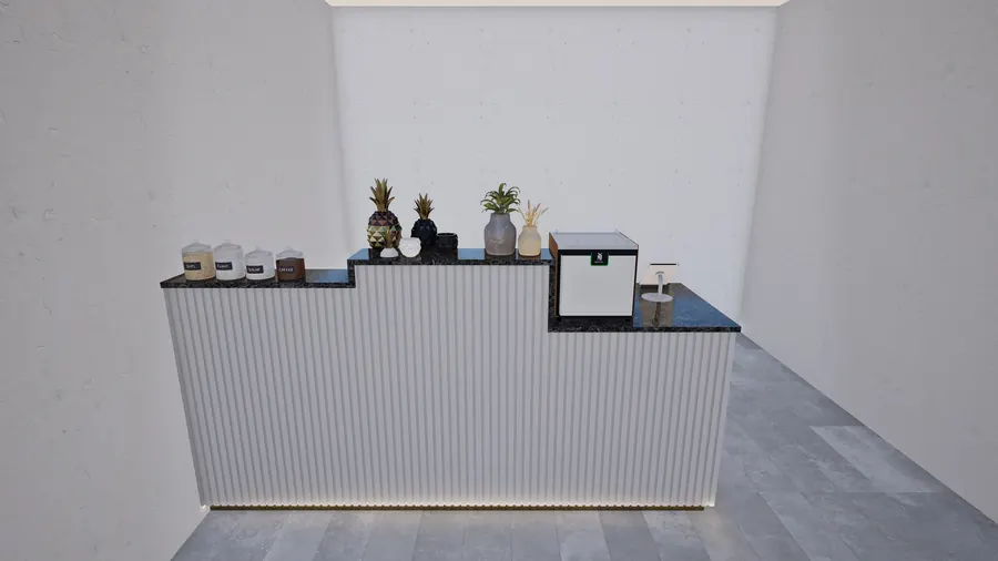 Rendering of custom cabinetry